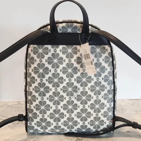 Kate Spade Spade Flower Medium Backpack Signature
Logo Black Multi NWT - Picture 13 of 17